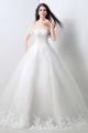 Ball Gown Off The Shoulder Drop Waist Corset Back Tulle Lace Wedding Dress