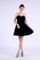 Cute A Line Strapless Short Regency Velvet Party Prom Dress