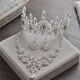 Gorgeous Wedding Bridal Tiara Crown And Jewelry Sets