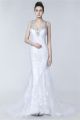Mermaid Sweetheart Lace Wedding Dress With Beading Straps